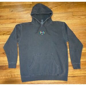 NOCA Breezy Hoodie XL Gray Pullover Sweatshirt Alcohol Brand Promo Streetwear